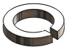 Solar aluminum mount base