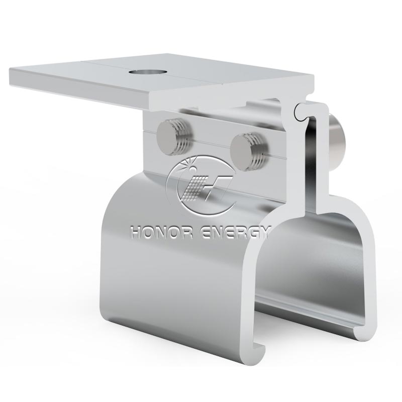 کلیپ خورشیدی برای سقف فلزی